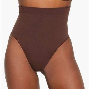 SKIMS Core Control High Waist Shaper Thong Cocoa 4X/5X